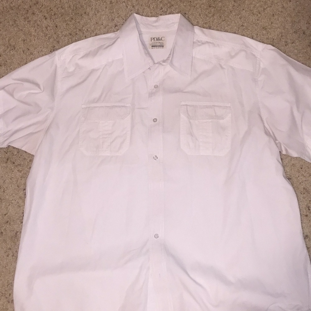 Off white shirt sleeve shirt